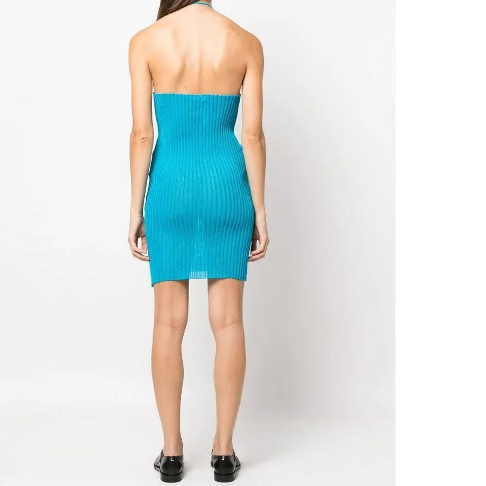 A. ROEGE HOVE Emma Halterneck Mini Dress - Picture 3 of 11